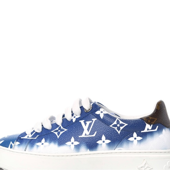 Time out sneakers blue authentic last ones out of New York 5th Ave Louis Vuitton - Picture 6 of 6